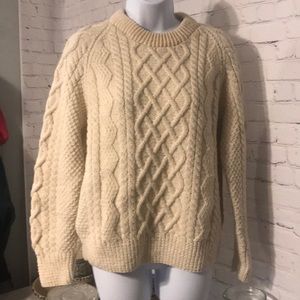 Blarney woolnmills fisherman’s Irish wool sweater